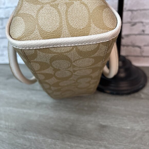 Coach Rowan Satchel Bag In Signature Canvas F34084 - Picture 4 of 7